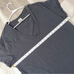 Free People  Tshirt v neck oversized flowy womens Gray (xsmall) casual boho Photo 2