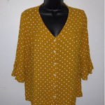 Pinkblush Yellow and white Pink Blush top Photo 0