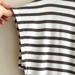 Green Envelope Grey and White Striped Short Sleeve T Photo 7