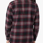 Amazon Essentials Red and Black Casual Button Down Shirt Photo 1