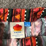 Farm Rio  Gemma Belted Shorts in Orange Geometric Print Size XS Viscose Photo 11