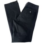 Lilly Pulitzer  White Label Women’s Size 2 Black Cotton Twill Chino Pants Photo 0