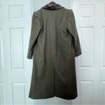 VINTAGE Donny Brook • 100% Wool Coat • 8P • Made in Russia • Green Paisley Photo 11