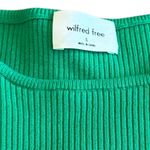 Wilfred Free Aritzia Long Sleeve Cutout Dress Green Stretch Size Small Womens Photo 11