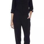 Vince . Button Down Black Jumpsuit Size 10 Photo 0