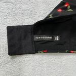 Torrid Curves 44D Push Up Plunge Bra Black Cherry Print 360 Back Smoothing Size undefined Photo 5