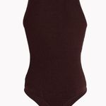 ALC Frank A.L.C. Ashley Rib Knit High Neck Bodysuit XS Photo 5