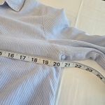 by the way. Carrie Button Up Blouse Light Blue size small Photo 12