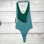 Wild Fable NWT Teal Blue Seamless Halter Bodysuit Top Size XXL Photo 8