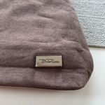 Bella Russo Brown Mocha Silver Faux Suede Large Slouchy Shoulder Tote Hobo Bag Photo 2