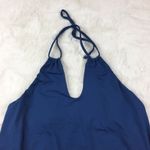 Echo Blouson Halter One Piece Swimsuit Blue Size 2 Photo 2