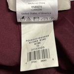 David's Bridal Wine Spaghetti Strap Bridesmaid Maxi Formal Dress Womens 10 Photo 14