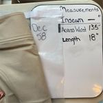 Valerie Bertinelli Women's A-Line Short Skirt Size 2 Beige NWT dead stock Photo 1