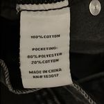 Princess Polly Asymmetric Crossover Waist Straight Leg Black Jeans 4 Photo 7