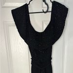 Charlotte Russe Black and Silver Sparkle jumpsuit Photo 1