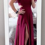 Lulus  Bridesmaid Dress Burgundy Photo 0