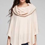 Lovestitch poncho NWT Brown Cowl Neck Sweater OS Photo 1