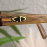 Christian Dior VTG Amber Orange Lucite Butterfly Glasses Germany 2035 20 52 Prescription Photo 5