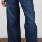 6397 NWT Skater High Waist Jeans Dark Blue Women’s Size 23 Organic Cotton Crop Photo 0