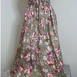 Women’s Vintage Fairy Floral MIDI Dress Large Pink Photo 13