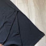 Free People  Beach Cotton Maxi Dress with Slit Black (Medium) Photo 4