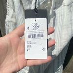 Chaser  Beachy Linen Striped Jumpsuit NWT | M‎ Photo 5