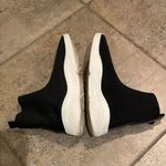 Steve Madden  Black Bling Logo Sock Bootie Sneaker Womens Size 9M Photo 7