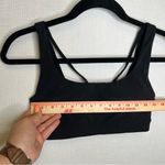 Athleta ‎ | Size Small Black Sports Bra Athletic Workout Photo 5