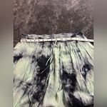 Forever 21 Tie-Dye Slit Maxi Skirt in Black and White XL Photo 3