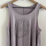 Free People  We The Free Name Longline Tunic Tank Purple Hue Small Photo 3
