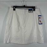 Hilary Radley tennis/golf stretch skort white pull on size large NWT Photo 5