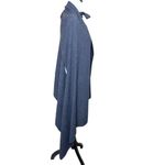 Brochu Walker  Cape Size M/L Cashmere & Wool Gray Charcoal Poncho Vest Soft Open Photo 2