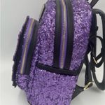 Lounge Fly  Sleeping Beauty Maleficent Purple Sequin Backpack UK Exclusive. NWT Photo 3