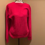 CHAPS NWT  sz L vneck sweater red Photo 9