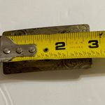 Vintage Texas Longhorn Nickel Silver Plated Women’s Belt Buckle Photo 6