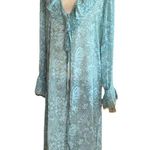 Wild Fable Sheer Floral Print Duster Kimono Cottagecore S Swim Cover Whimsical S Photo 6