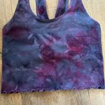 Spiritual Gangster Amor Crop Tank in Wildberry Galaxy Tie Dye Size XS/S Photo 3