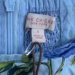NWOT Pink Chicken New York PINK CHICKEN melissa dress in blue peonies Tuckernuck Photo 3