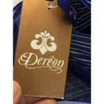 Dereon Womens Bra 52D Blue White Pin Striped Bow Underwire Unpadded Beyonce NWT Size undefined Photo 9