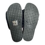 Dirty Laundry  Slide Shoes Size 9 Black Open Toe Sonny Fur Sandals Photo 9