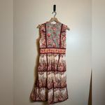 Sundance  Outback Bloom Sleeveless Floral Patchwork Midi‎ Dress Photo 6