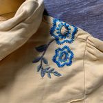 Lole Lolé Yellow Embroidered Zip Up Jacket L Photo 3