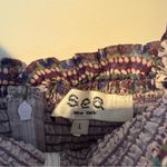 Sea New York Rosita Purple Smocked Mini Dress | L Size L Photo 3