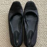 Bandolino Vintage Flats Ballet Suede Leather Women’s Size 8 Shoes Formal Black Photo 0