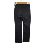 Betabrand  Straight-Leg 7-Pocket Dress Pant Yoga Pants Charcoal Gray Size XSP Photo 6