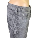 sts blue Womens Denim Skinny Jeans Snake Skin Print Ellie High Rise Gray Sz 30 Photo 13
