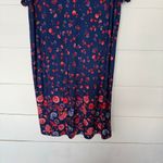 Woman Within Women’s 18/20 Navy Floral Dress Stretchy Photo 1