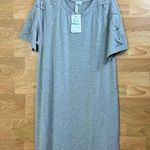 Cable & Gauge Hathergrey Size Large Dress with Sleeves that look Braided Photo 0