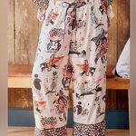 Anthropologie Sanae Sugimoto For  Flannel Pajama Pants Size Xsmall Photo 0
