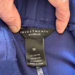 Investments  Signature Pointe Blue Depths Ankle Pull-on Pants 1X Photo 3